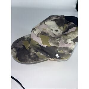 Lululemon Wunder Train Camo Running Size XS/S & Adidas Poly/Spandex Training Hat